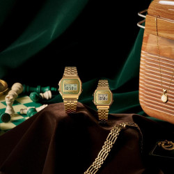Reloj Casio Vintage Dorado Unisex A158WEGV-9AEF | 69,90 € | Joyería Flores