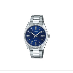 Reloj Casio Analógico Plateado Esfera Azul Marino | MTP-1302PD-2AV | 59,90 € | Casio