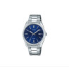 Reloj Casio Analógico Plateado Esfera Azul Marino | 59,90 € | Joyería Flores