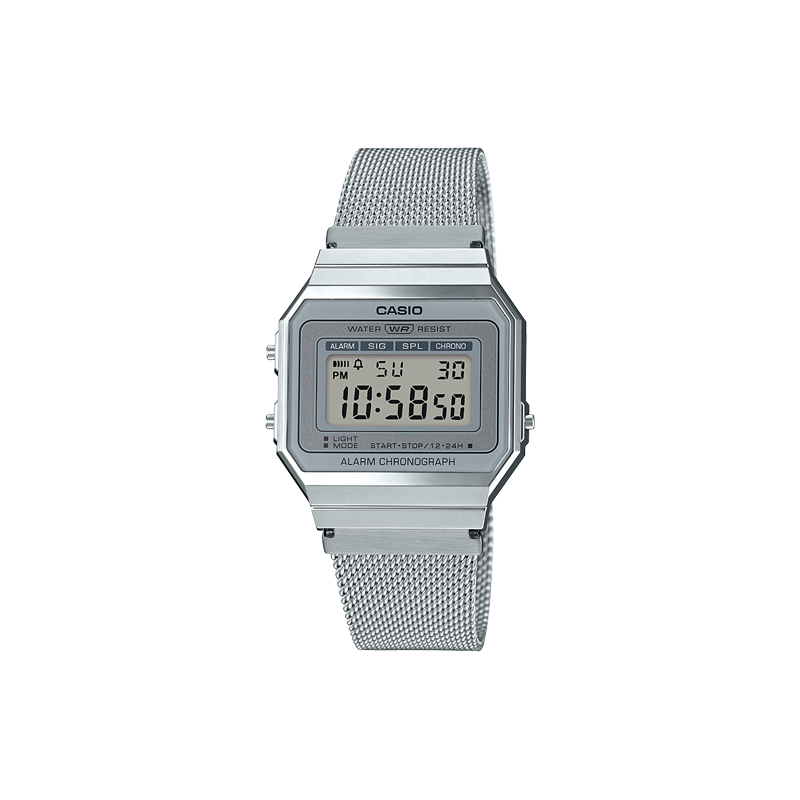 Reloj Casio Digital Vintage Acero Plateado | 49,90 € | Joyería Flores