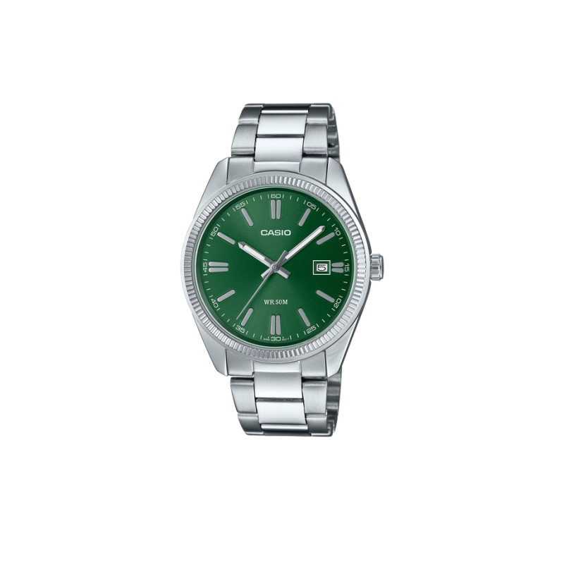 Reloj Casio Analógico Classic Acero Verde | 59,90 € | Joyería Flores