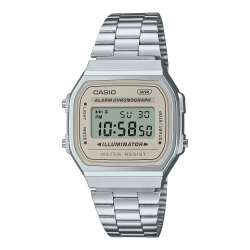 Reloj Casio Digital Vintage Acero Gris | A168WA-8AYES | 39,90 € | Casio