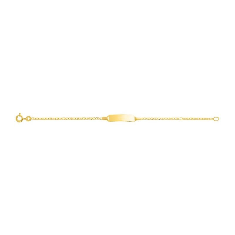Pulsera Argyor oro amarillo 9K infantil 630042 | 135,00 € | Joyería Flores