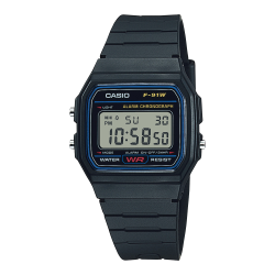Reloj Casio Clásico Resina Negra F-91W-1YER | F-91 | 19,90 € | Casio