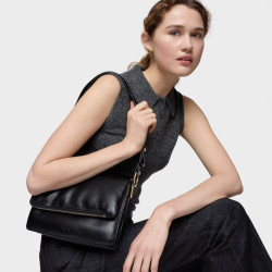 Bandolera M. Tous negro Audree Soft 2002358351 | 179,00 € | Joyería Flores