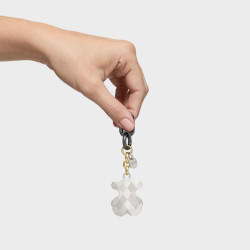 Llavero plateado TOUS facet bear 2002376458 | 49,00 € | Joyería Flores