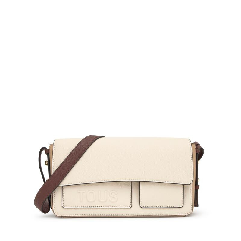 Bandolera M. beige marrón TOUS 2002381502 | 149,00 € | Joyería Flores