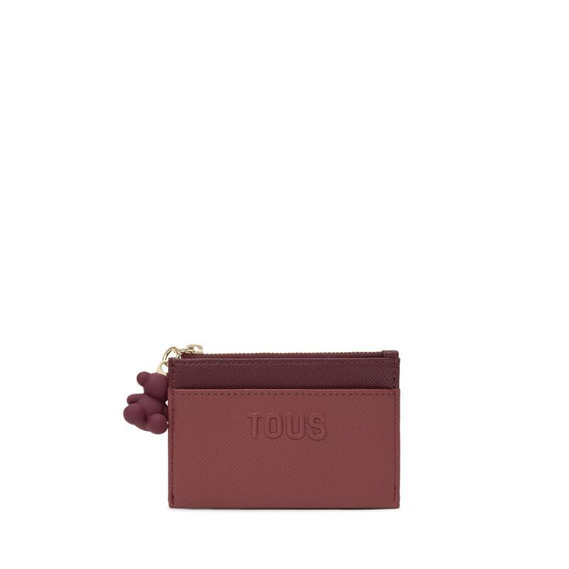 Monedero tarjetero Tous Audree Saffiano 2002361521 | 49,00 € | Joyería Flores