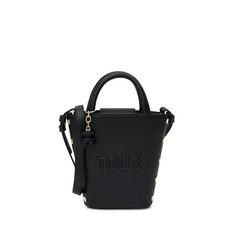 Mini bolso negro TOUS Back to basics 2002358951 | 99,00 € | Joyería Flores