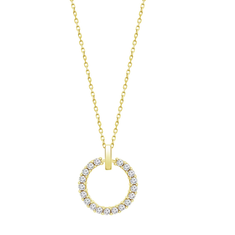 Collar Geométrico Lotus Silver Dorado LP3100-1/3 | 59,90 € | Joyería Flores