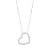 Collar Lotus Silver Corazón Circonitas LP3670-1/1 | 39,90 € | Joyería Flores
