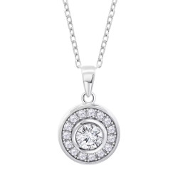 Collar Lotus Silver Plata Mujer LP3105-1/1 | 39,90 € | Joyería Flores