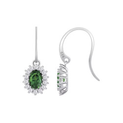Pendientes Lotus Silver Circ. Verde LP3459-4/11 | 39,90 € | Joyería Flores