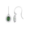 Pendientes Lotus Silver Circ. Verde LP3459-4/11 | 39,90 € | Joyería Flores