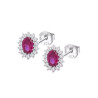 Pendientes Lotus Silver Circ. Rosa LP3459-4/4 | 29,90 € | Joyería Flores