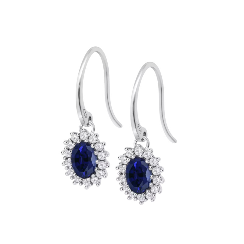 Pendientes Lotus Silve Dorado Circ.Azul LP3459-4/9 | 39,90 € | Joyería Flores