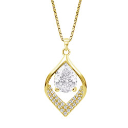 Collar Lotus Silver Plata Dorada Mujer LP3711-1/5 | 54,90 € | Joyería Flores