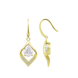 Pendientes Lotus Silver Plata Dorado LP3711-4/5 | 54,90 € | Joyería Flores