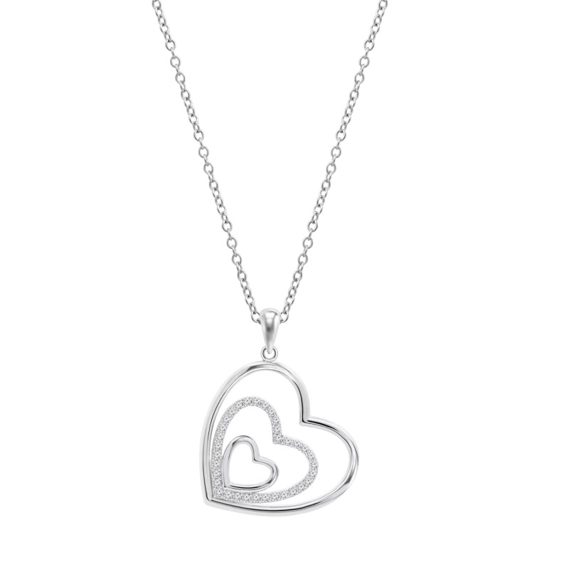 Collar Corazones Lotus Silver Mujer LP3848-1/1 | 54,90 € | Joyería Flores