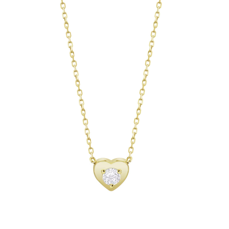 Collar Corazón Lotus Silver Dorado LP3849-1/2 | 49,90 € | Joyería Flores