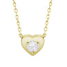 Collar Corazón Lotus Silver Dorado LP3849-1/2 | 49,90 € | Joyería Flores