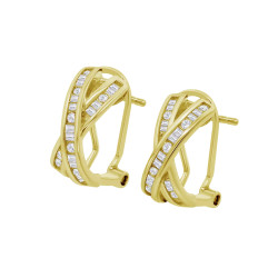 Pendientes Lotus Silver Dorados Circonitas LP3870-4/2 | LP3870-4/2 | 49,90 € | Lotus