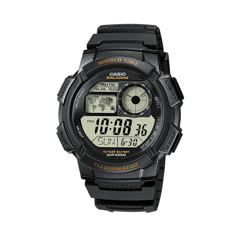Reloj Casio 5 Alarms Digital AE-1000W-1AVEF | 39,90 € | Joyería Flores