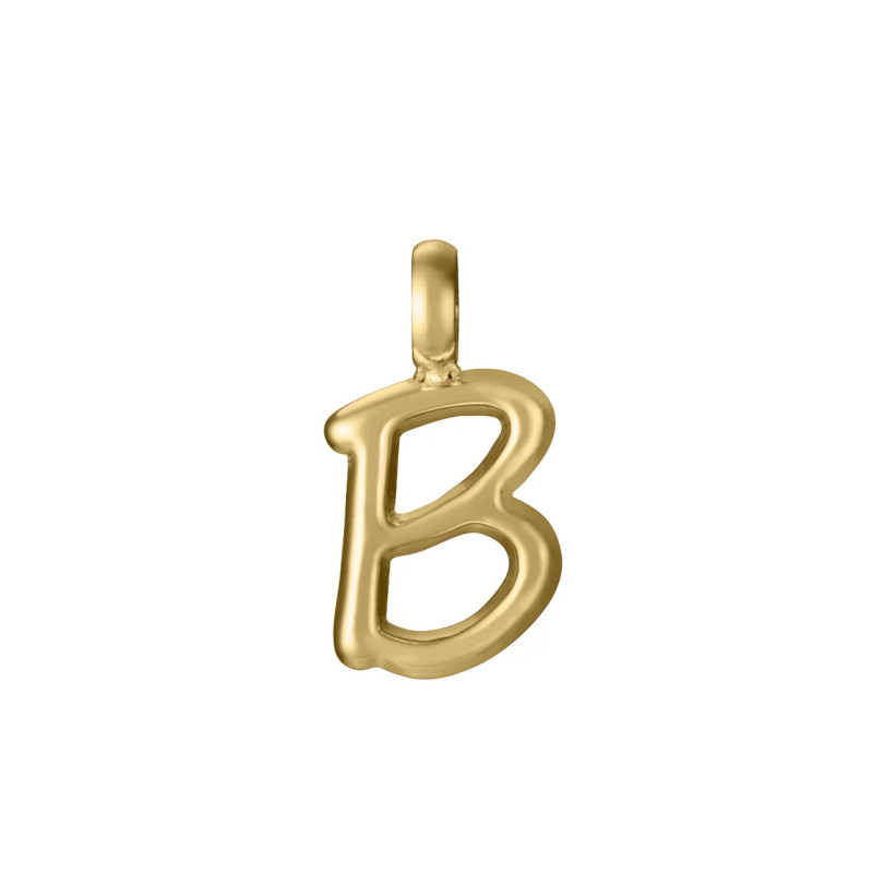 Colgante Viceroy Acero letra B collar 15200M01012B | 15,00 € | Joyería Flores