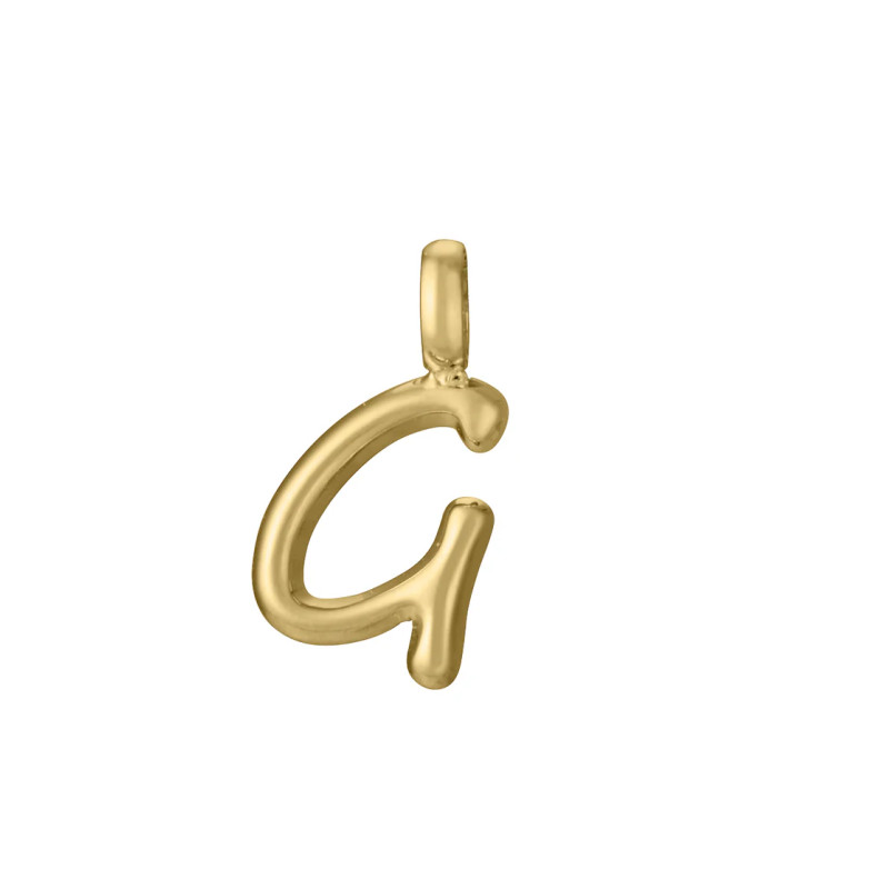 Colgante Viceroy Acero letra G collar 15200M01012G | 15,00 € | Joyería Flores