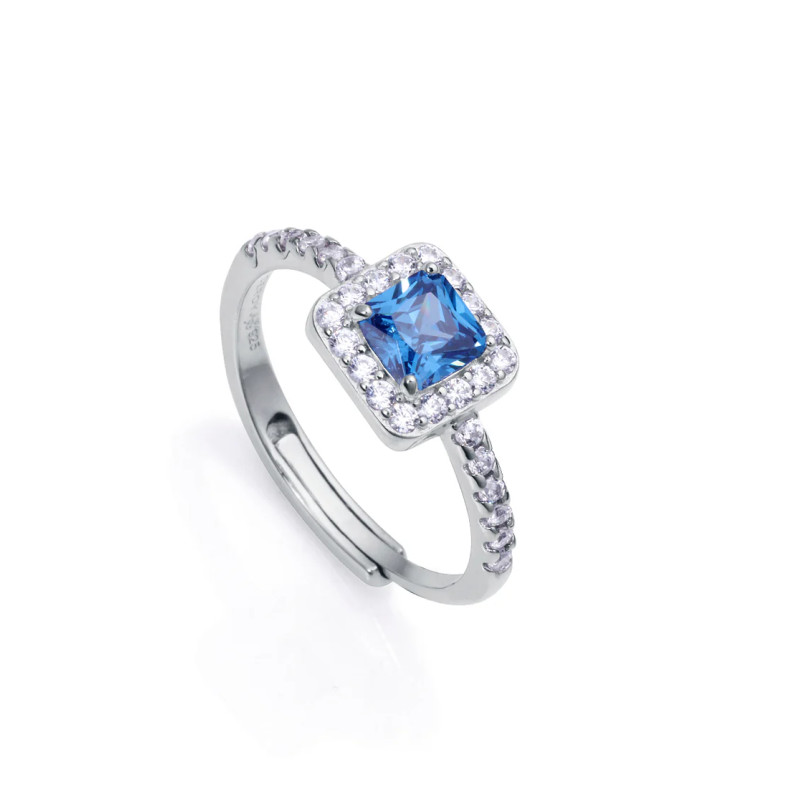 Anillo Viceroy Jewels Circonitas Azul 13154A013-33 | 45,00 € | Joyería Flores