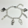 Pulsera Enfermera ARA05 plata 7744-MINI | 69,90 € | Joyería Flores