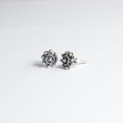 Pendientes Botón Charro en Plata 0 | 5,63 € | Joyería Flores