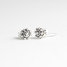 Pendientes Botón Charro en Plata de Ley 00 | 4,38 € | Joyería Flores