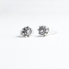 Pendientes Botón Charro en Plata de Ley 00 | 4,38 € | Joyería Flores