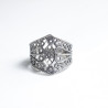Sortija Filigrana Botón Charro Plata BC001400008 | 17,38 € | Joyería Flores