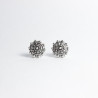 Pendientes Botón Charro en Plata de Ley 004-D | 12,38 € | Joyería Flores