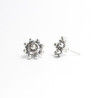 Pendientes Botón Charro en Plata de Ley 004S | 10,62 € | Joyería Flores