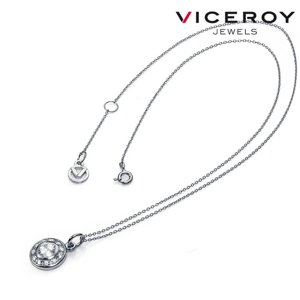 abrigo Superficie lunar Exclusión Collar Viceroy Plata Mujer 7004C000-30