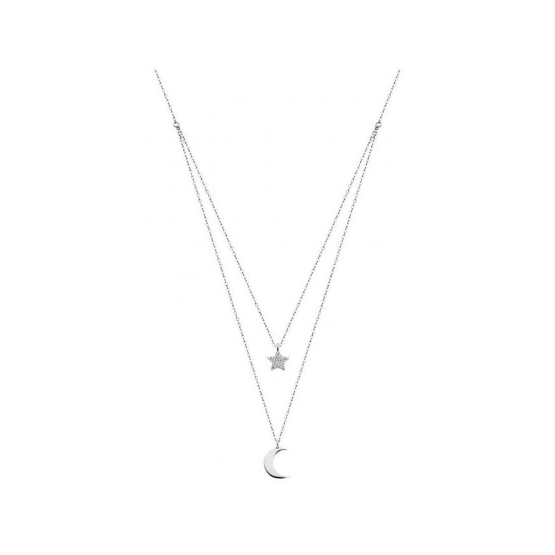 Collar Lotus Silver Plata Mujer LP1680-1/4 | 49,90 € | Joyería Flores