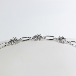 Pulsera botón charro en plata de ley 001-P8S | 28,13 € | Joyería Flores