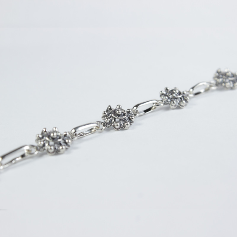 Pulsera botón charro en plata de ley 001-P8S | 28,13 € | Joyería Flores Pulsera botón charro en plata de ley 001-P8S | 28,13 € | Joyería Flores