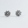 Pendientes Botón Charro en Plata de Ley 003/S | 8,62 € | Joyería Flores