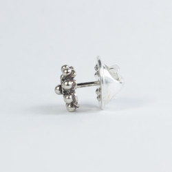 Pin Botón Charro en Plata 003S | 9,94 € | Joyería Flores