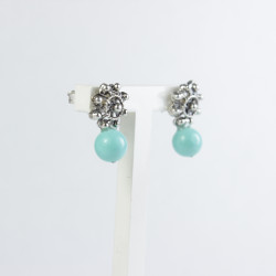 Pendientes botón charro Turquesas 002/TURQUESA | 11,13 € | Joyería Flores