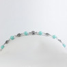 Pulsera Botón Charro Turquesas Plata 002T-8-7 | 38,63 € | Joyería Flores
