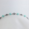 Pulsera Botón Charro Turquesas Plata 002T-8-7 | 38,63 € | Joyería Flores