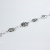 Pulsera Botón Charro en Plata de Ley 003D-P9S | 56,13 € | Joyería Flores