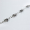 Pulsera botón charro en plata de ley 003D-P8S | 39,38 € | Joyería Flores