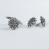 Gemelos Botón Charro en Plata 004-NG | 25,63 € | Joyería Flores