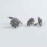 Gemelos Botón Charro en Plata 004-NG | 25,63 € | Joyería Flores